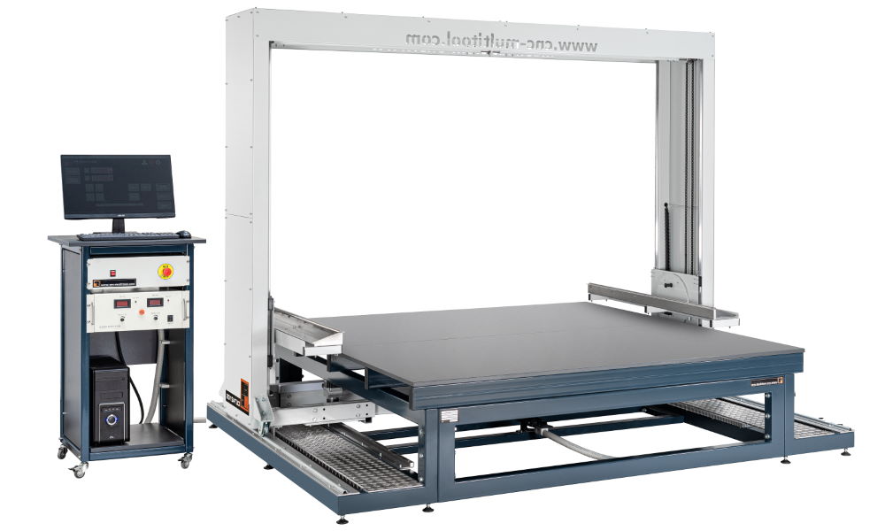 CUT4000S - CNC hot wire cutting machine for EPS, XPS, Neopor blocks 