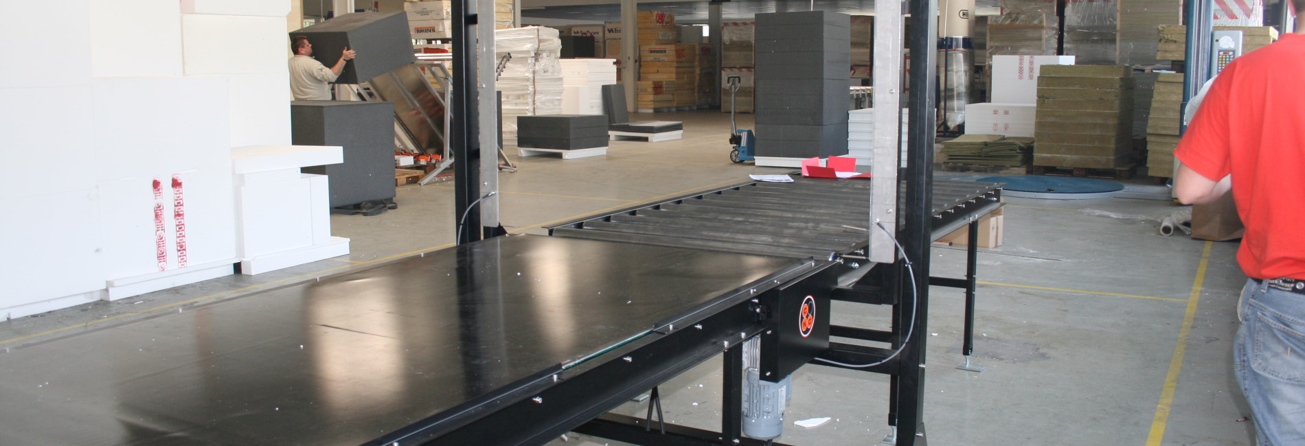 CT 2500S - slope boards and isolation board production
