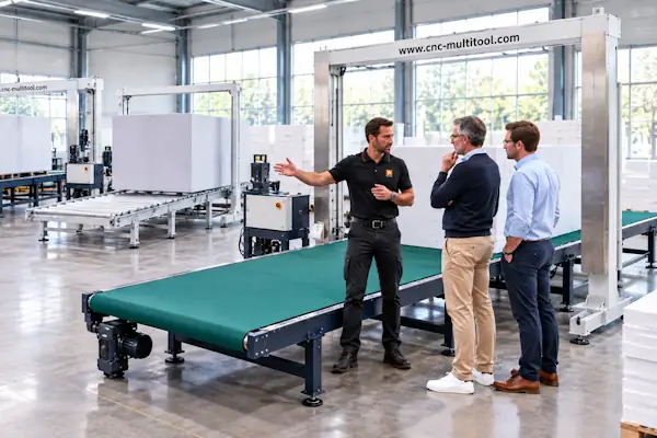 Advice and demonstration of block cutting machines