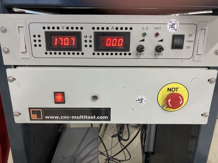 Automatic current controller close-up – microprocessor control