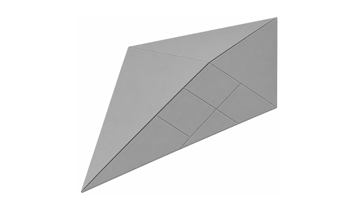 Roof crickets made of EPS, Neopor and XPS