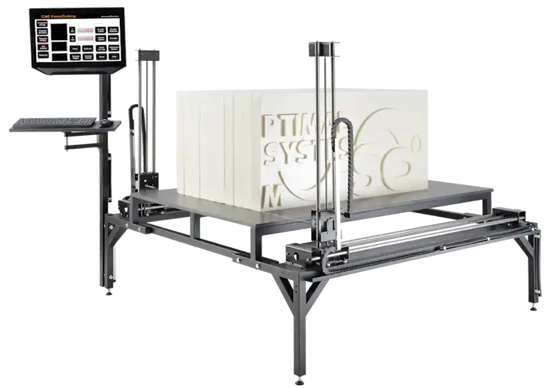 CUT1610S 4-axis CNC hot wire cutting machine