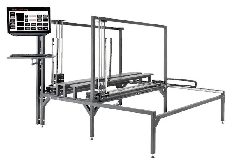 CUT1610SV CNC hot wire cutting machine with variable machine table