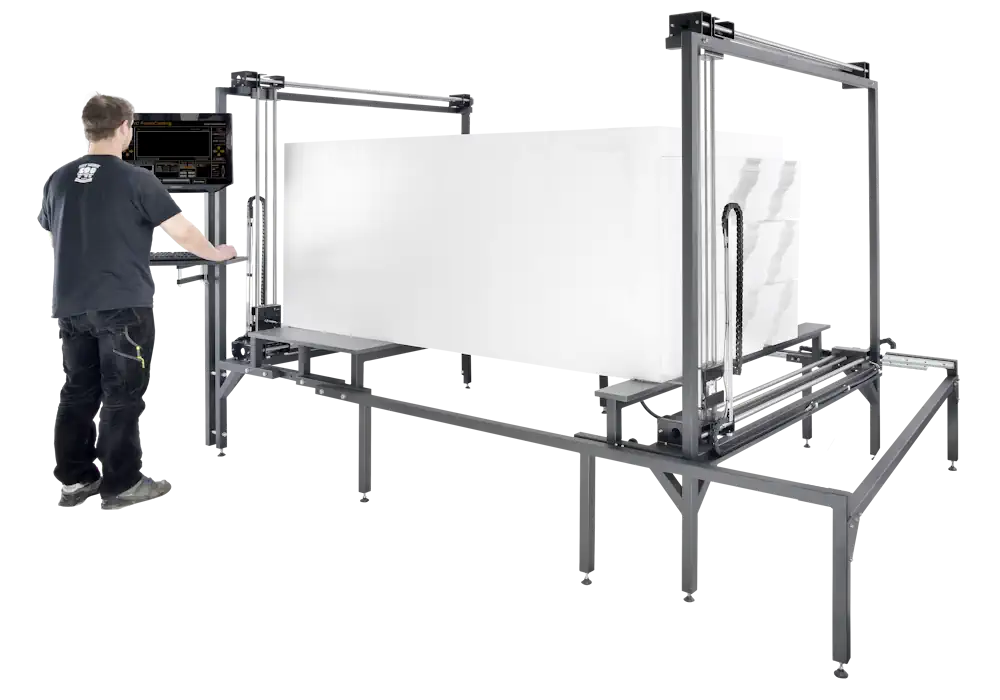 CUT2100S CNC hot wire cutting machine