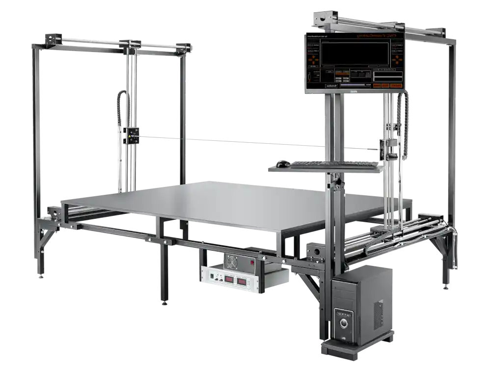 CUT2100S with fixed machine table