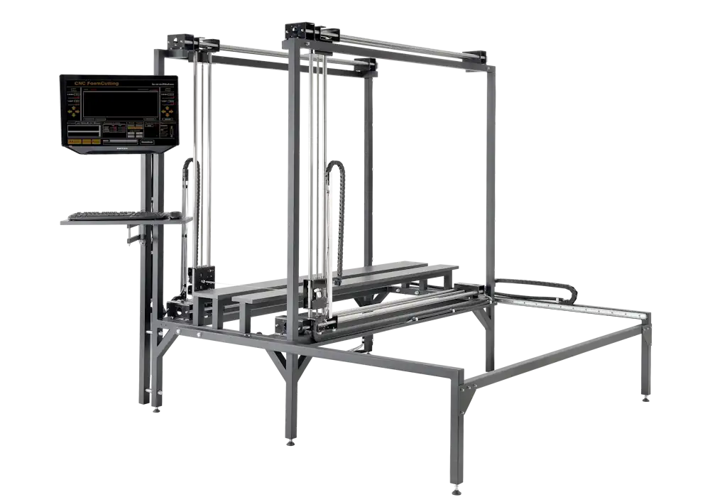 CUT2510S with variable machine table