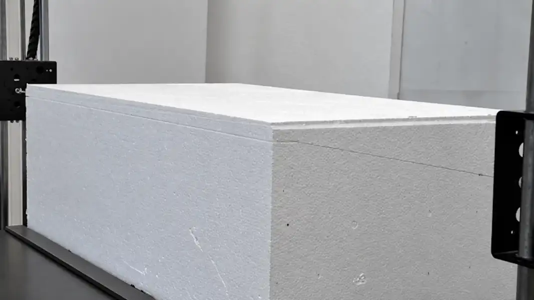 Cutting speed of the CUT2000S for EPS, XPS and EPP sheets