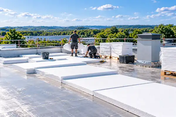 Roof elements made of EPS and Neopor
