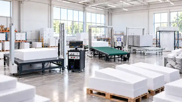Roof production from EPS and Neopor