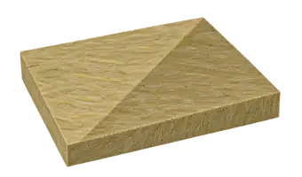 Valley and hip boards from rock wool, PIR, PU and PUR