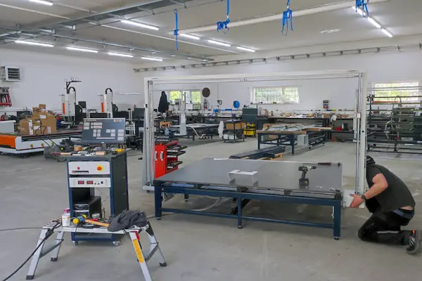 Current CNC machine manufacturing at cnc-multitool in Ilmenau